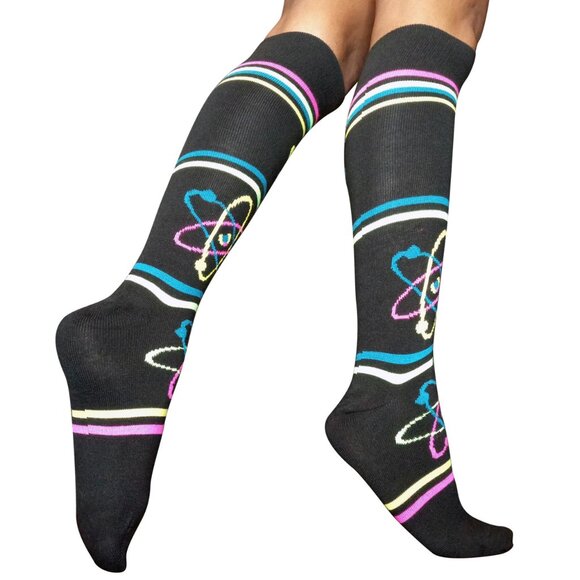 Neon Atomic Neutron Socks - Picture 2 of 2